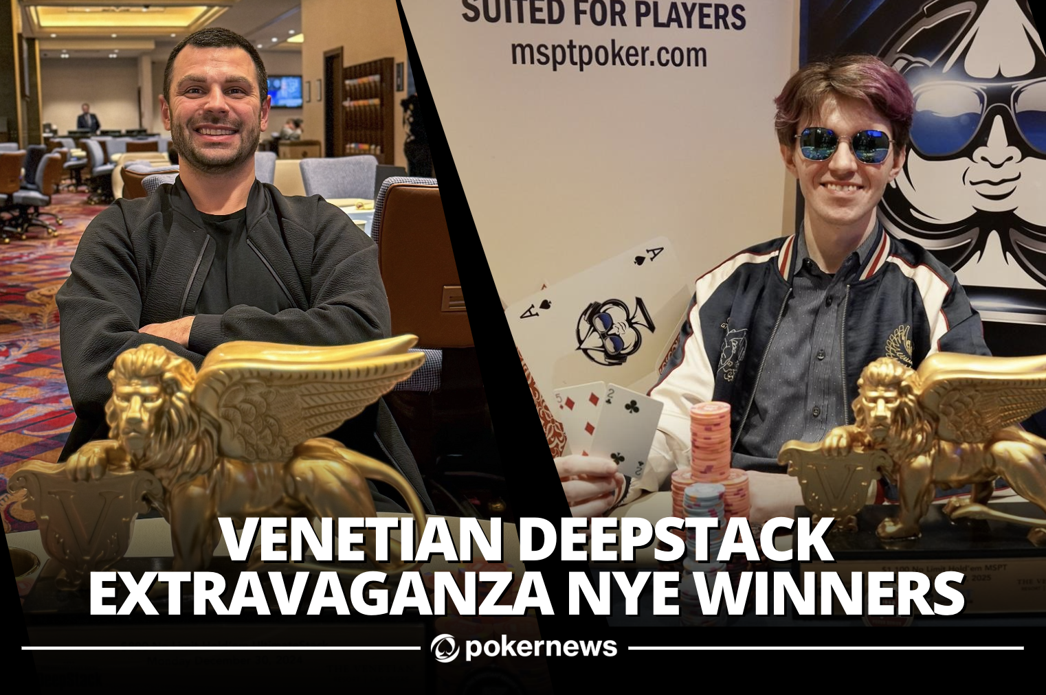 Francis Anderson Claims Venetian DeepStack NYE Title; Carson Richards Wins MSPT
