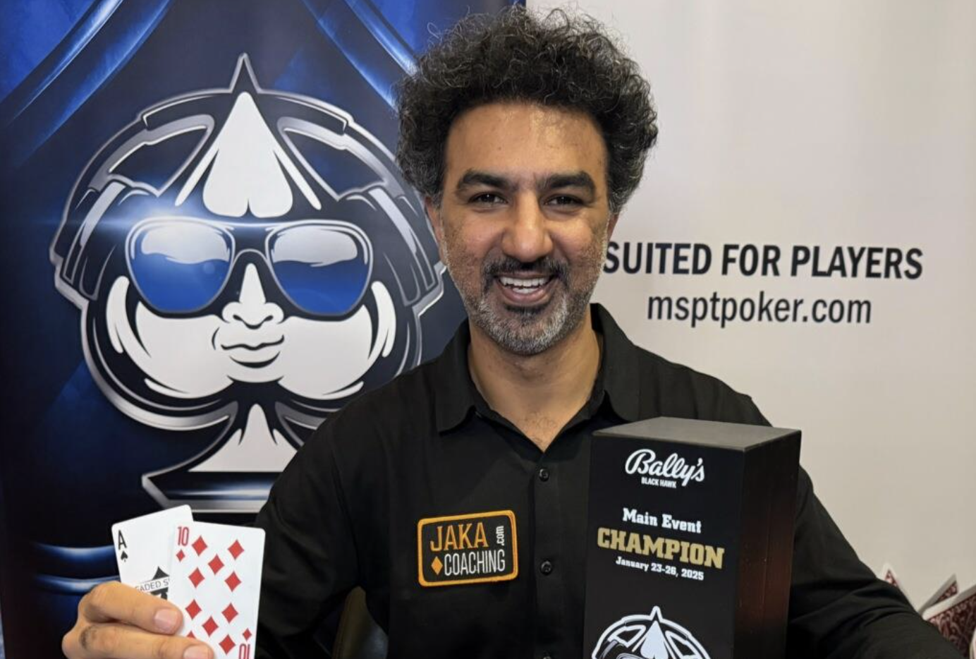 Faraz Jaka’s First 2025 Cash is $127K Victory in MSPT Bally’s Black Hawk Main Event