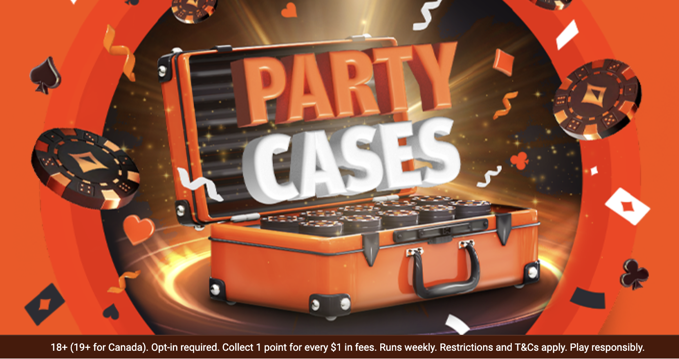 Unlock Mystery Rewards on PartyPoker with Party Cases – Win Up to $1,000!