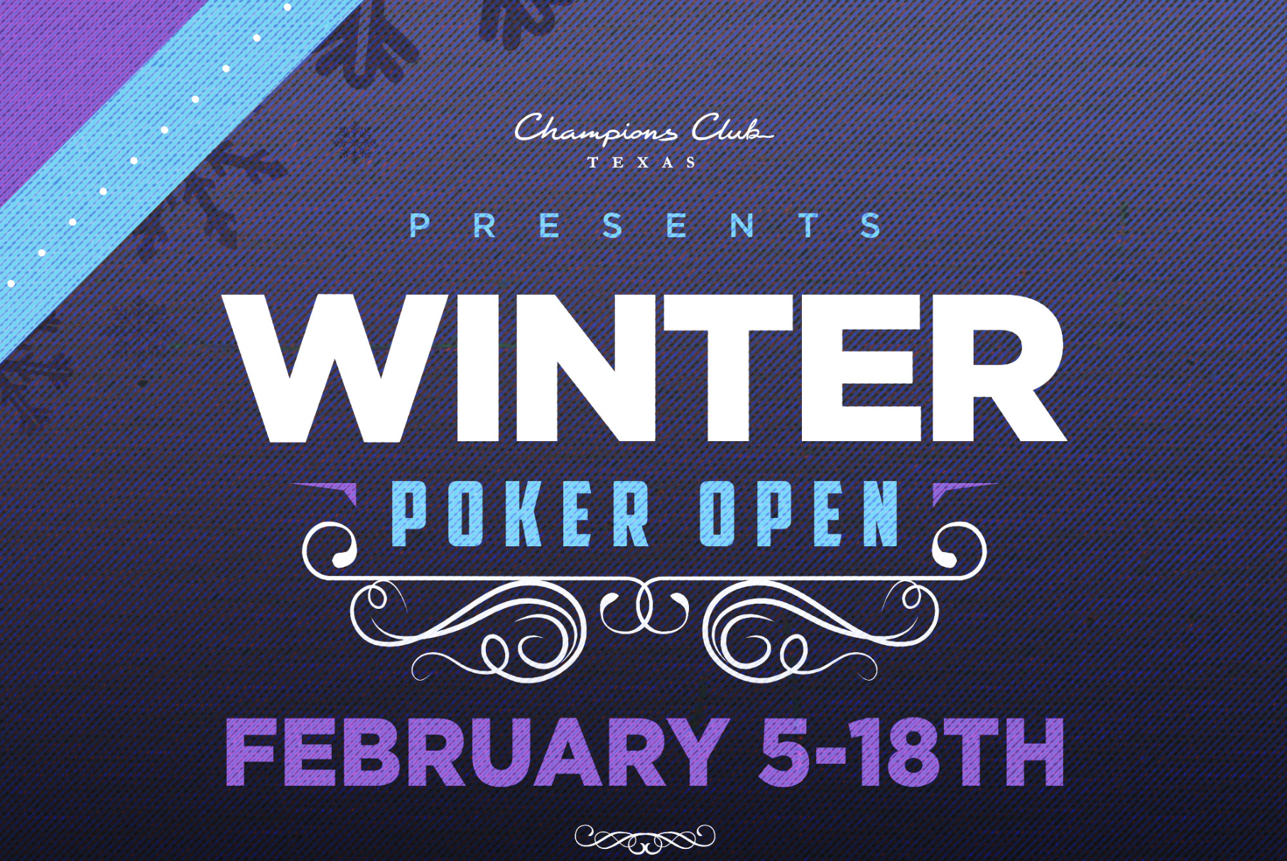 Champions Club Texas Guarantees $1m for Winter Poker Open Main Event