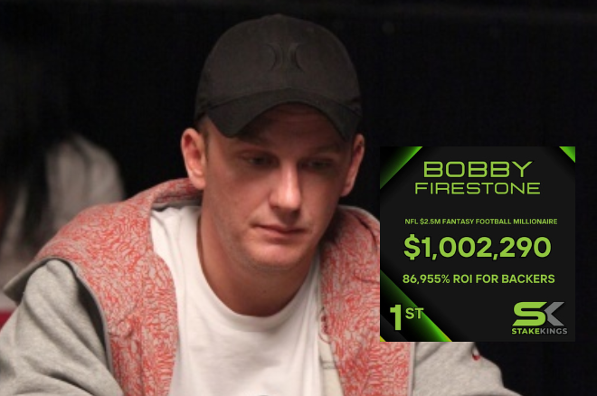 Poker Player Wins StakeKings Backer 6,700 With M Fantasy Football Win