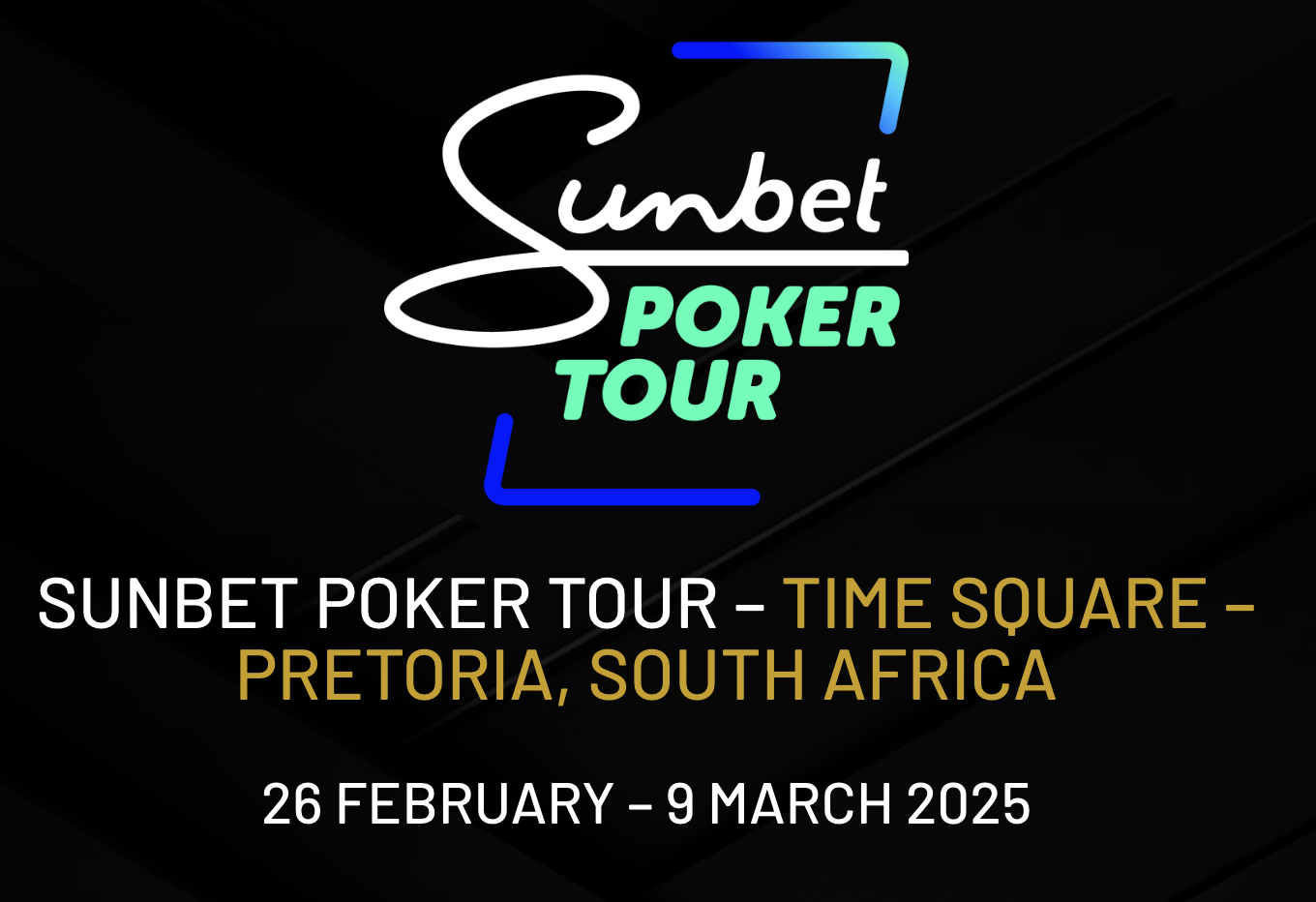 SunBet Poker Tour Kicks Off 2025 with a Return to Pretoria, Times Square Casino