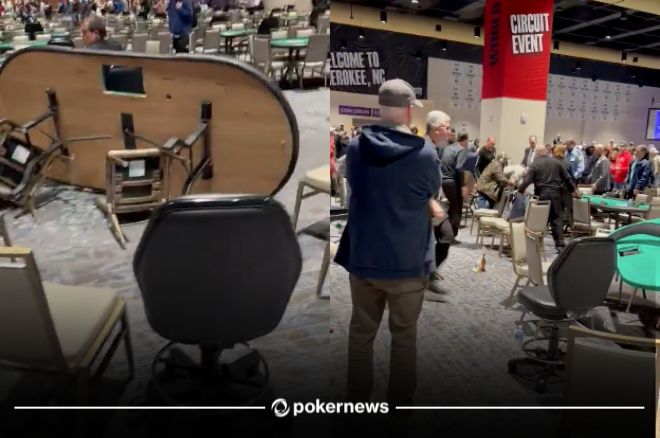 Man Flips Three Poker Tables in Fit of Rage at WSOP Circuit Event