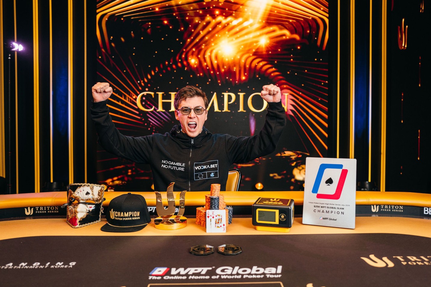 Filatov Flips the Script; Wins First Triton Title in k WPT Global Slam