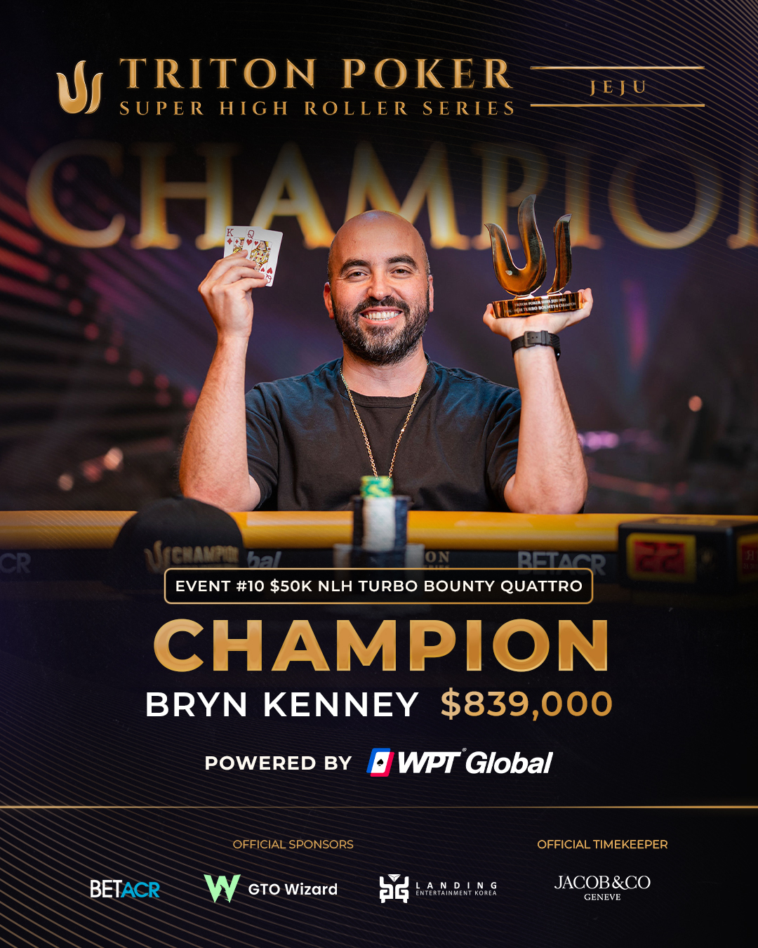 All-Time Money List Leader Bryn Kenney Cracks $75M in Earnings w/ Triton Poker Win