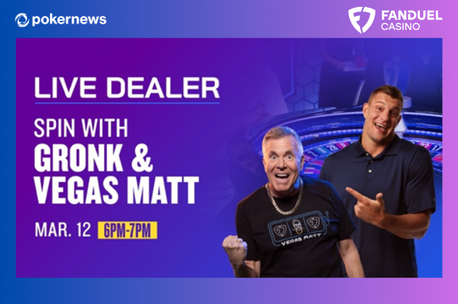 Gronk & Vegas Matt Bring the Energy to FanDuel Casino’s Live Dealer Roulette!
