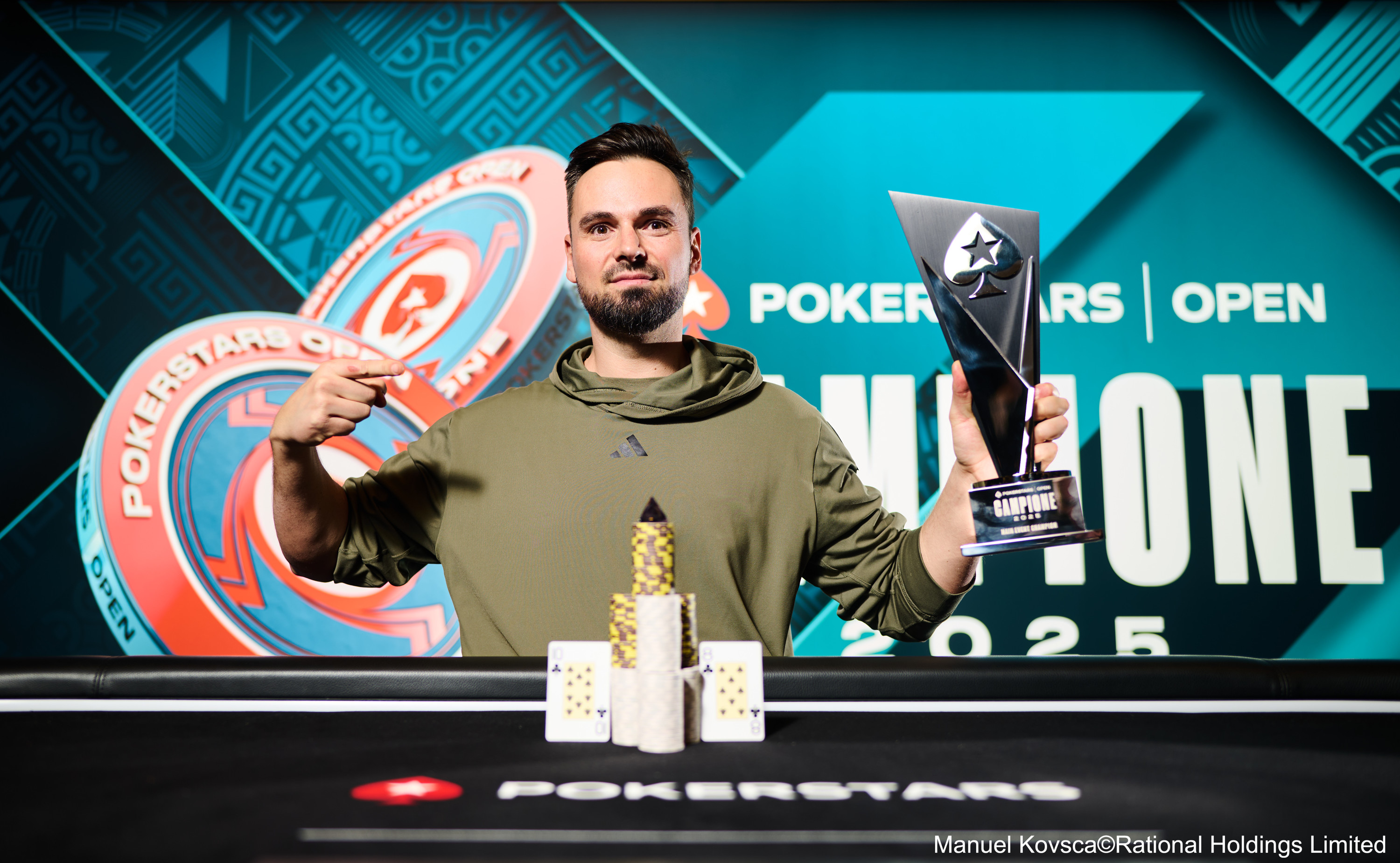 Adrian State Crowned First-Ever PokerStars Open Champion at PSO Campione