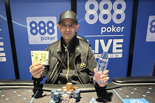 Majid Iqbal Warms Up for 888poker LIVE Glasgow Main Event With a £10K Win