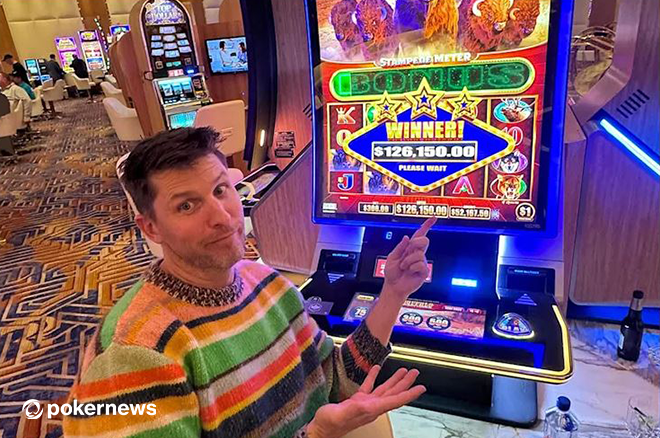 Denny Hamlin Cashes In $211,000 on Buffalo Slot Machine Before Hitting the Track