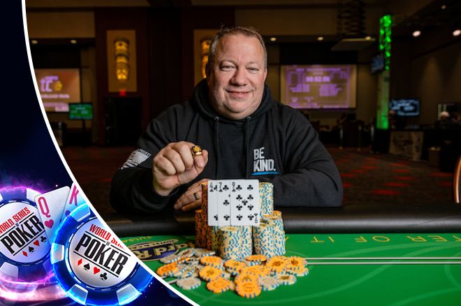 Daniel Lowery Wins Two WSOPC Rings at Hard Rock Tulsa To Catch Hawkins
