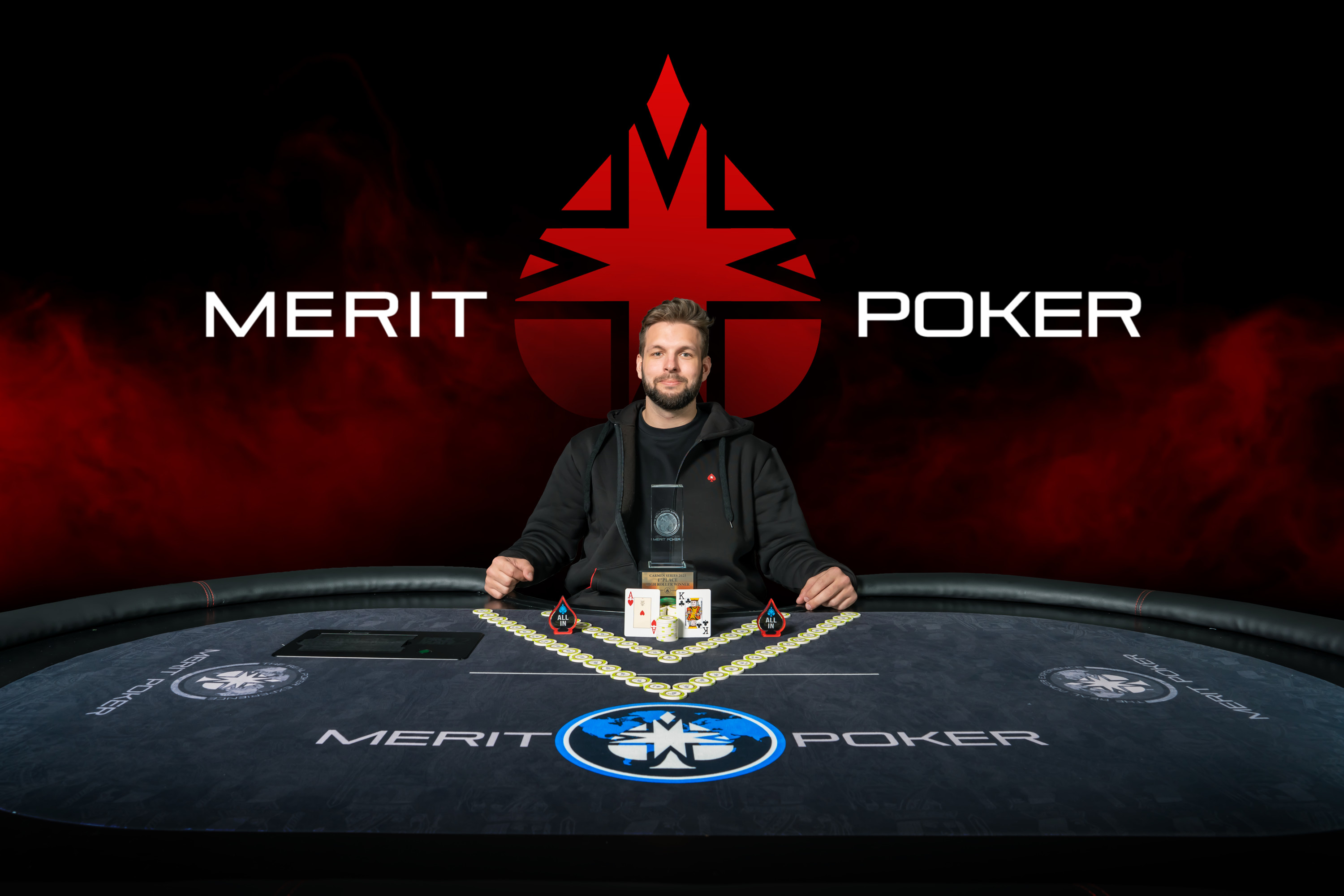 Smolka Denies Lodden in Merit Poker Carmen Series High Roller Victory