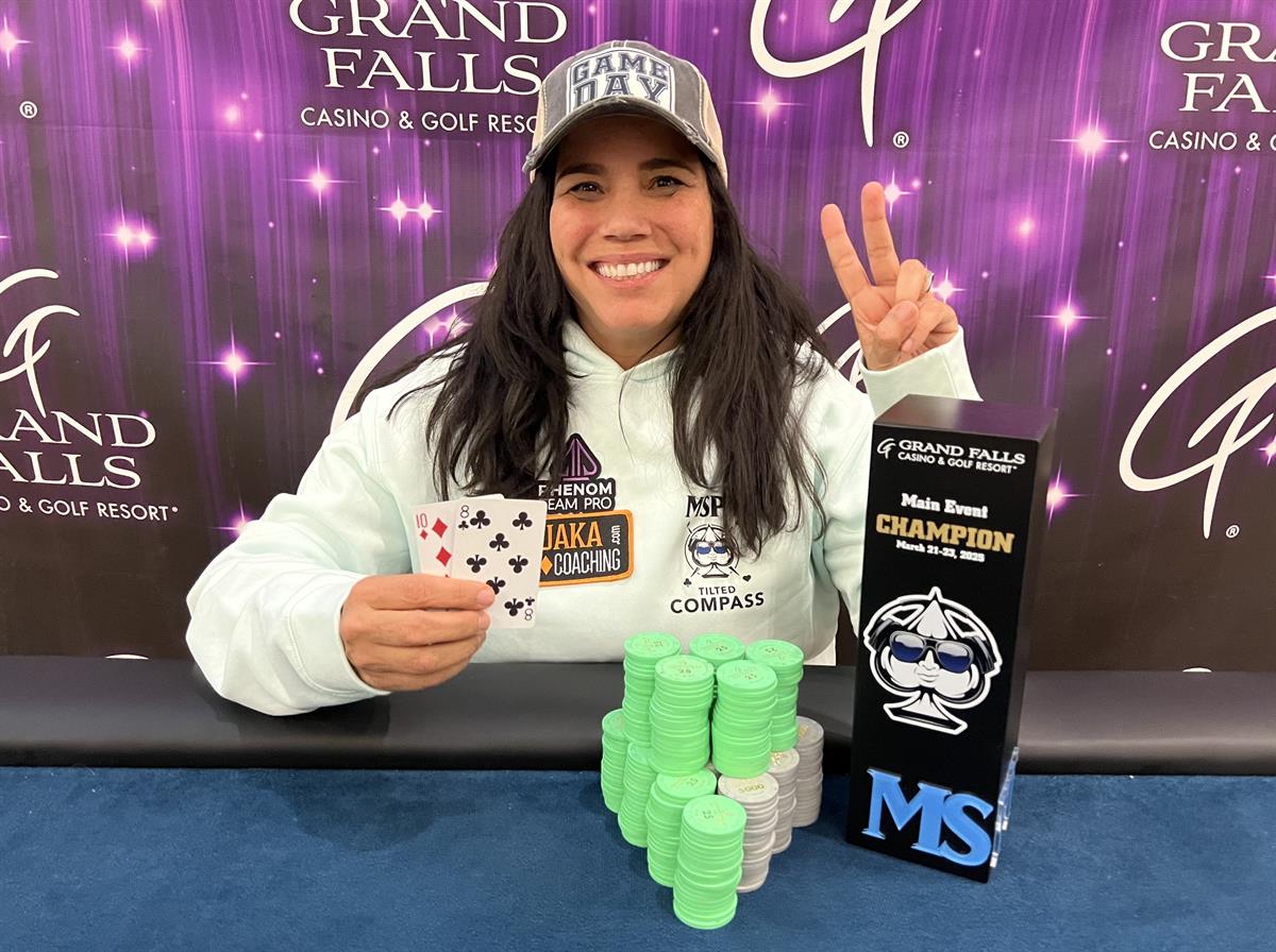 Angela Jordison Spins Final Table Short Stack Into Second MSPT Title & $95K Prize