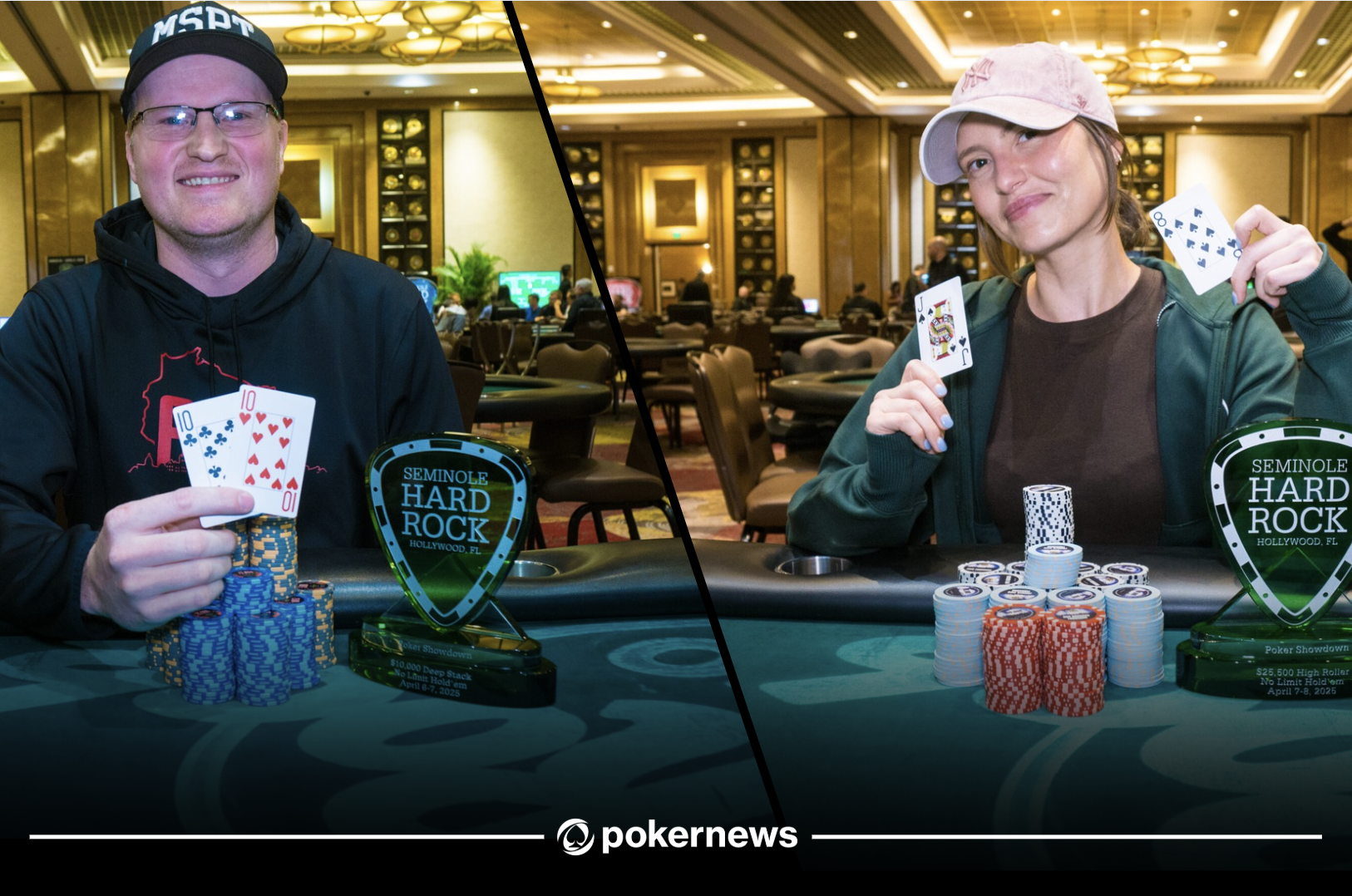 2025 Poker Showdown Awards $20 Million; Josh Reichard & Cherish Andrew Win Titles