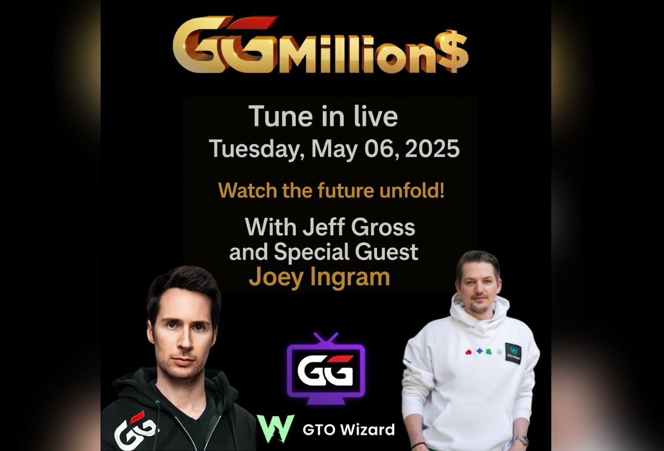 GTO Wizard to Offer Real-Time Analysis of GGMillion$ Final Table Stream