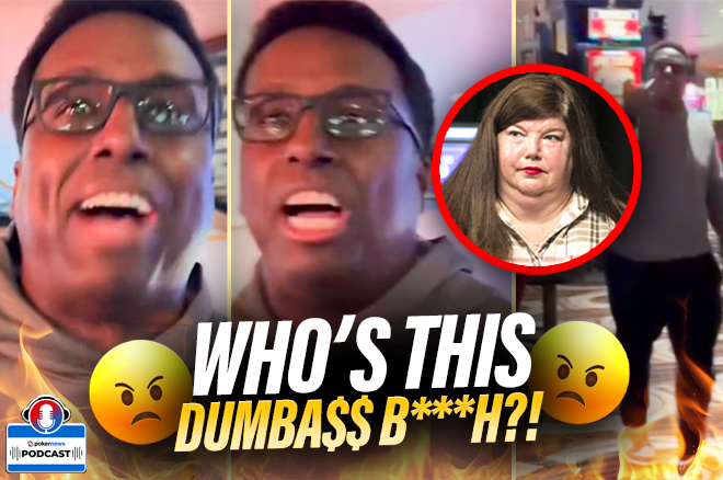 Denise Pratt Confronts Poker Debtor Maurice Hawkins at Payout Desk | PokerNews Podcast #889