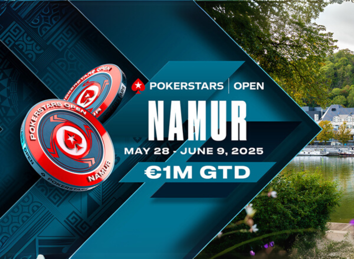 PokerStars Open Heads to Namur with €1M GTD Main Event and Packed Schedule
