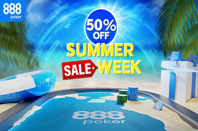 888poker Halves the Buy-ins of More Than a Dozen MTTs During the Summer Sale