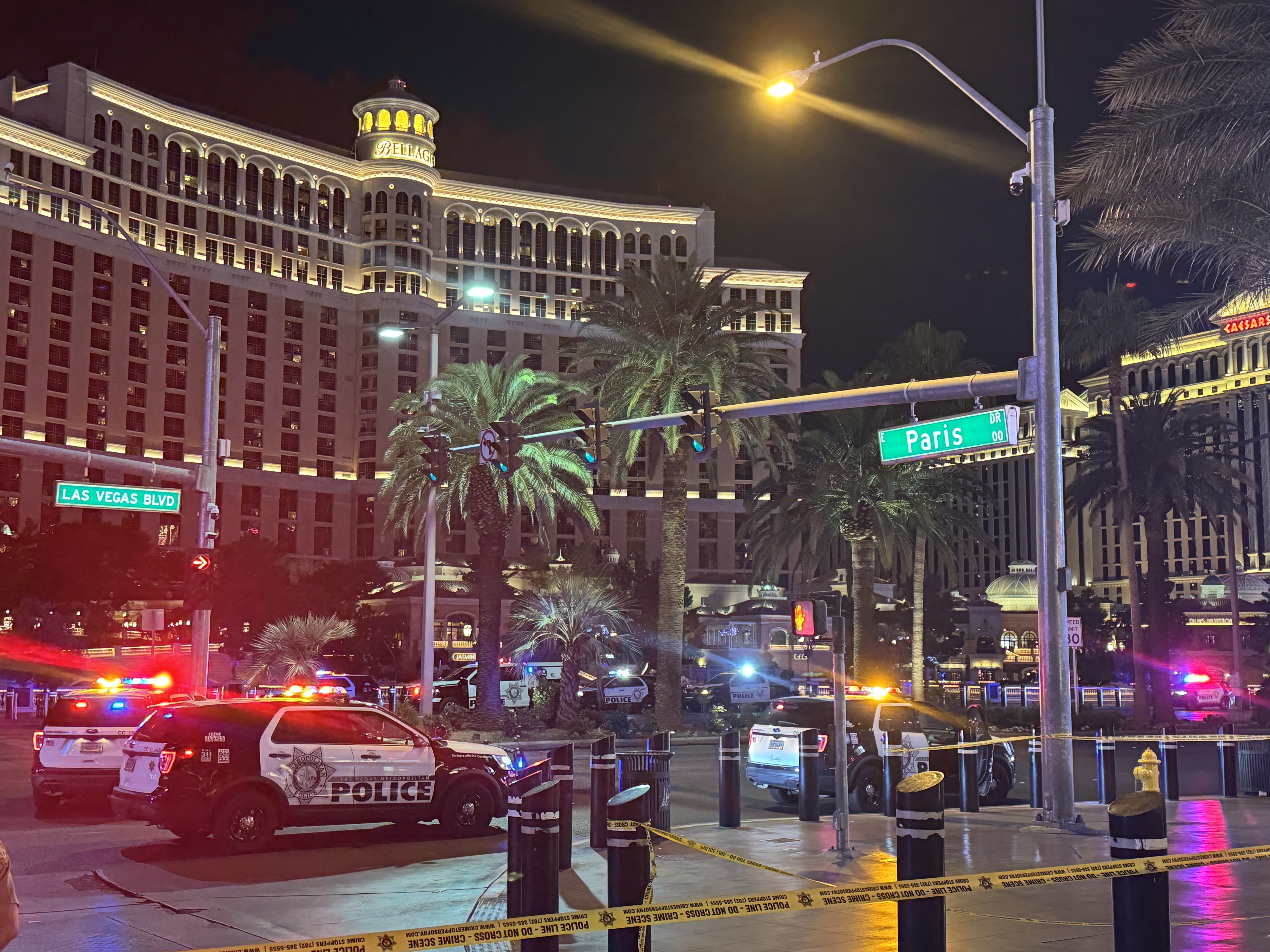 Shooting Livestreamed on Las Vegas Strip Near WSOP Venue; Suspect in Custody