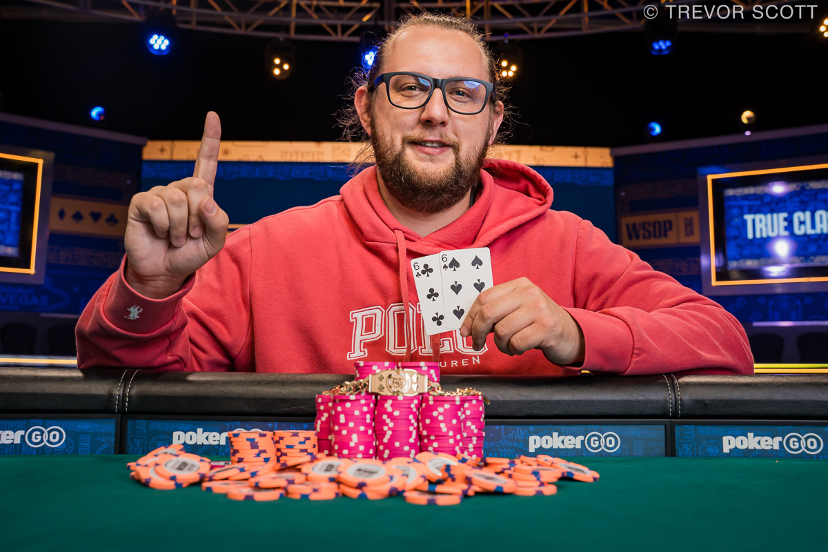 Jonathan Stoeber is the Champion of Event #31: $800 No-Limit Hold'em Deepstack