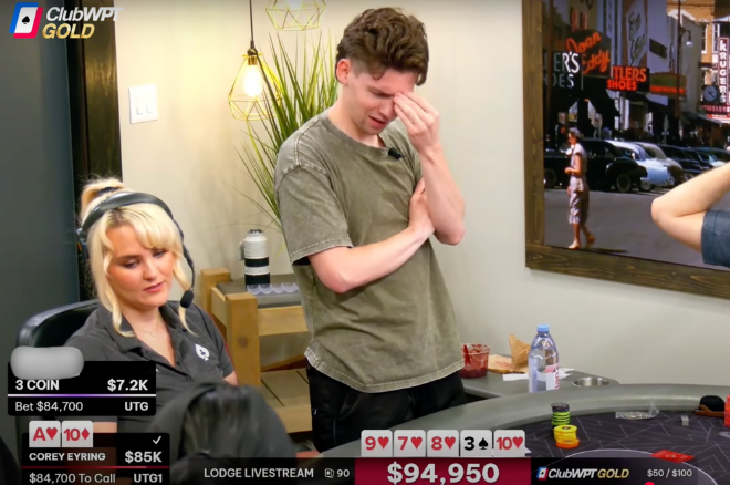 Poker Vlogger Corey Eyring at Risk for Entire Net Worth in $180K Pot