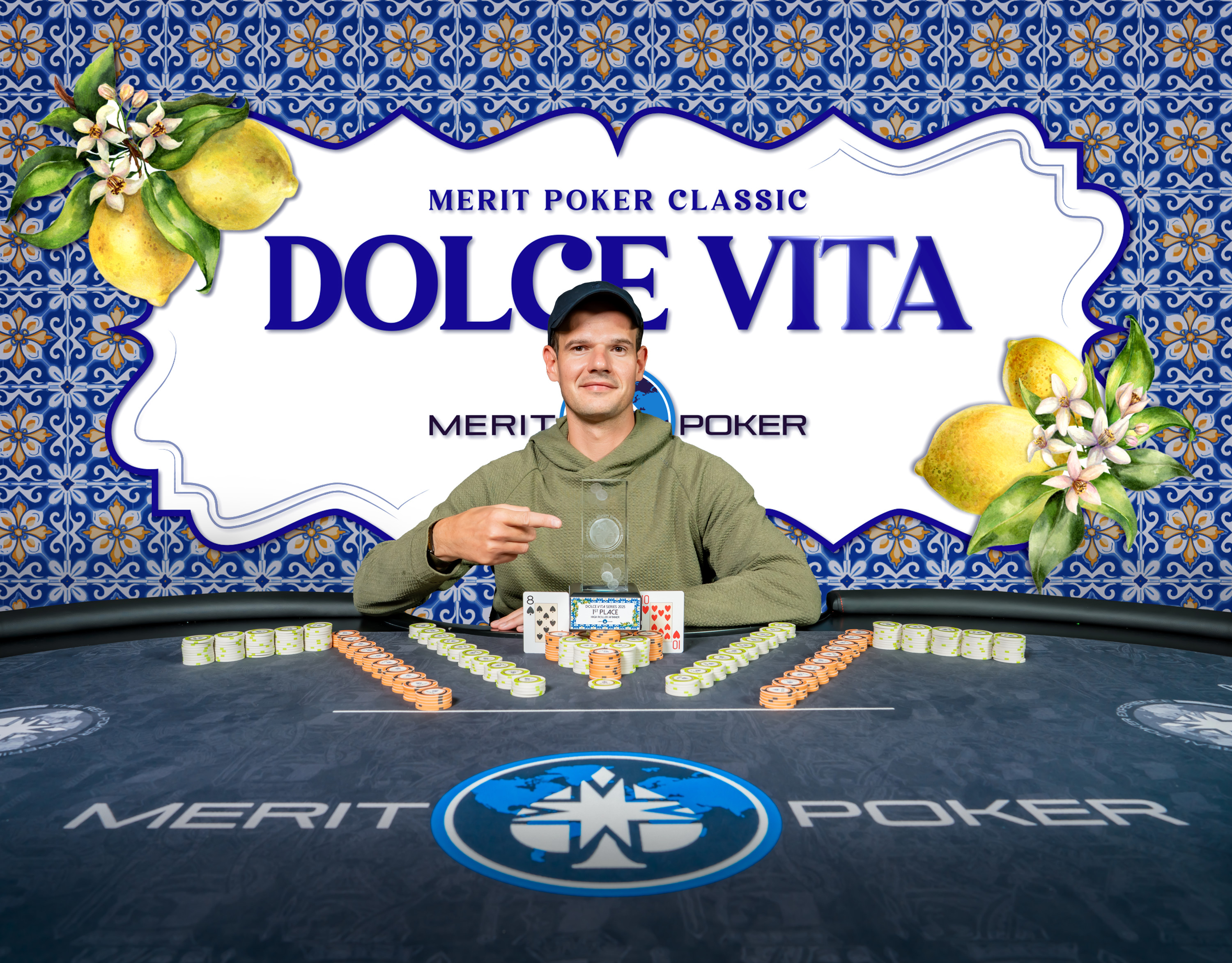 Cedric Schwaederle Wins Record-Breaking Merit Poker High Roller