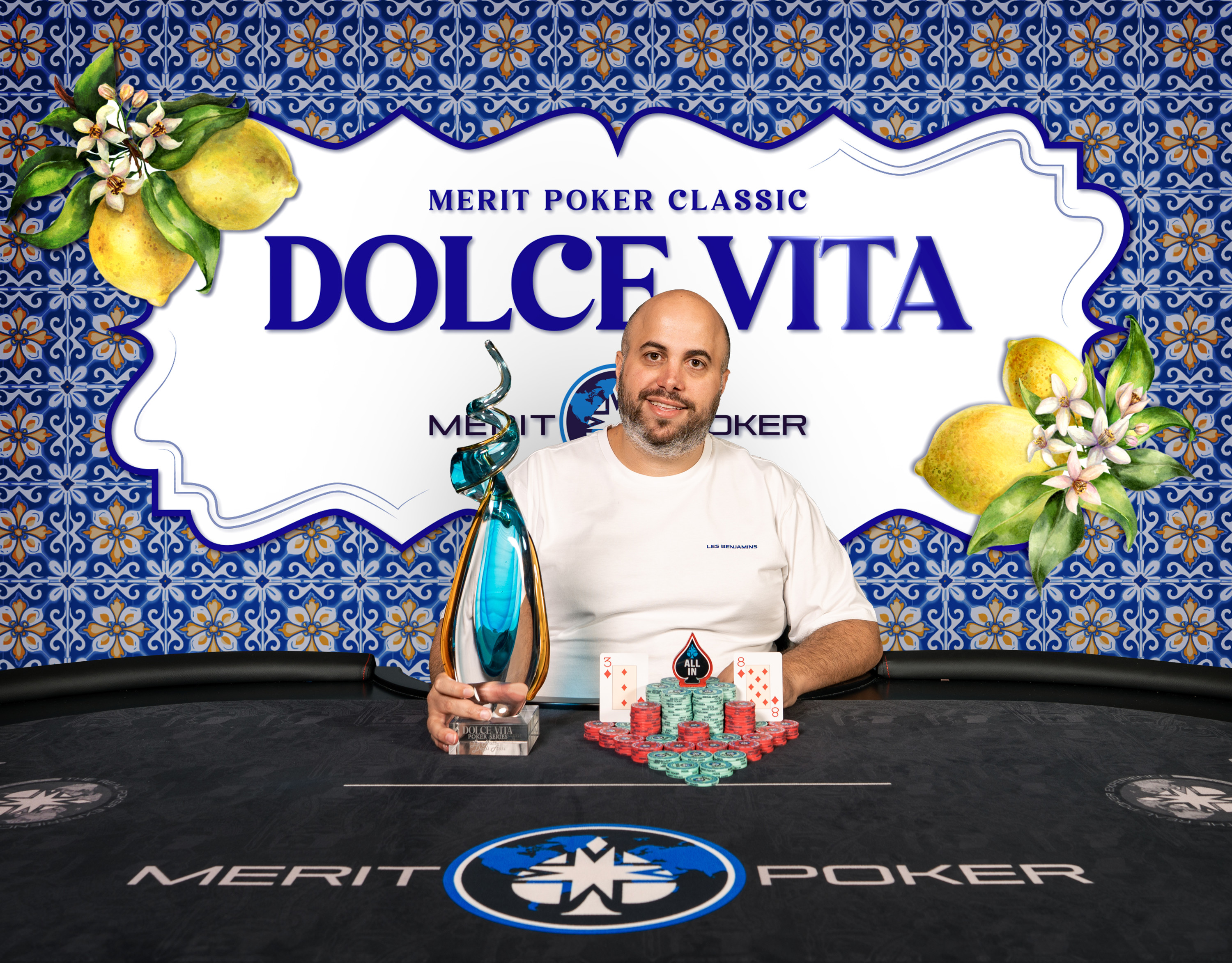 Nicolas Chouity Reigns in the Sweet Life of La Notte Degli Assi