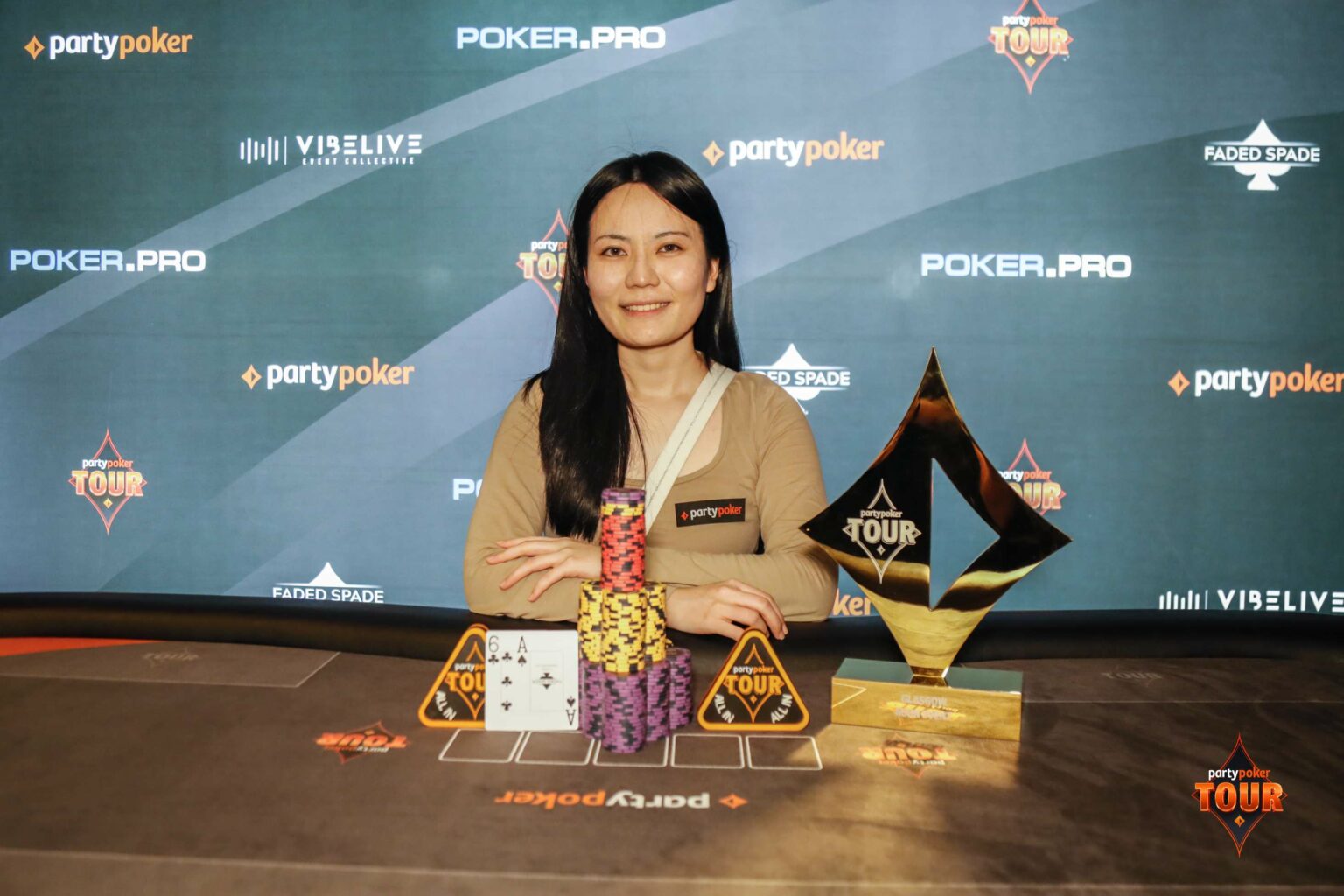 Zhen Outlasts Staples & Lappin to Claim PartyPoker Tour Glasgow Title