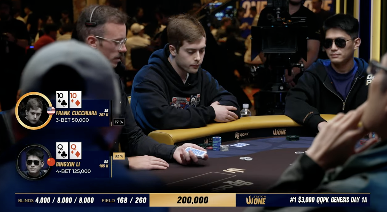 Poker Vlogger Hits Dream Flop Before Nightmare Turn Card at Triton One in Jeju