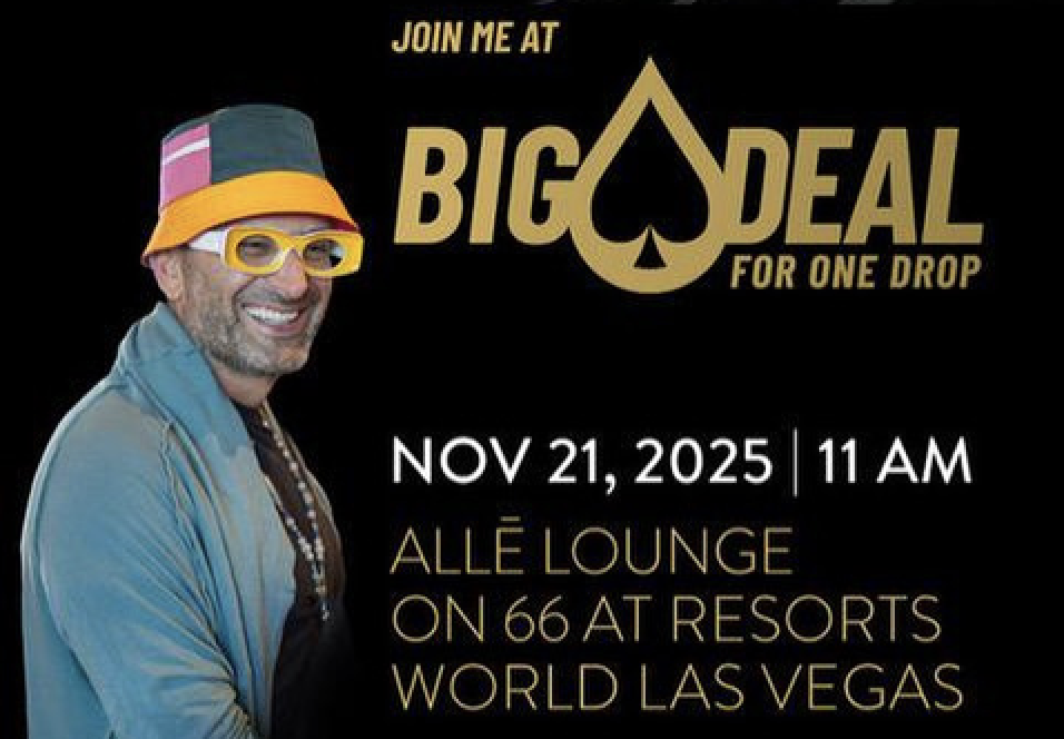 Join Esfandiari, Hellmuth & Tilly for $5,300 Big Deal Nov. 21 Charity Event in Las Vegas