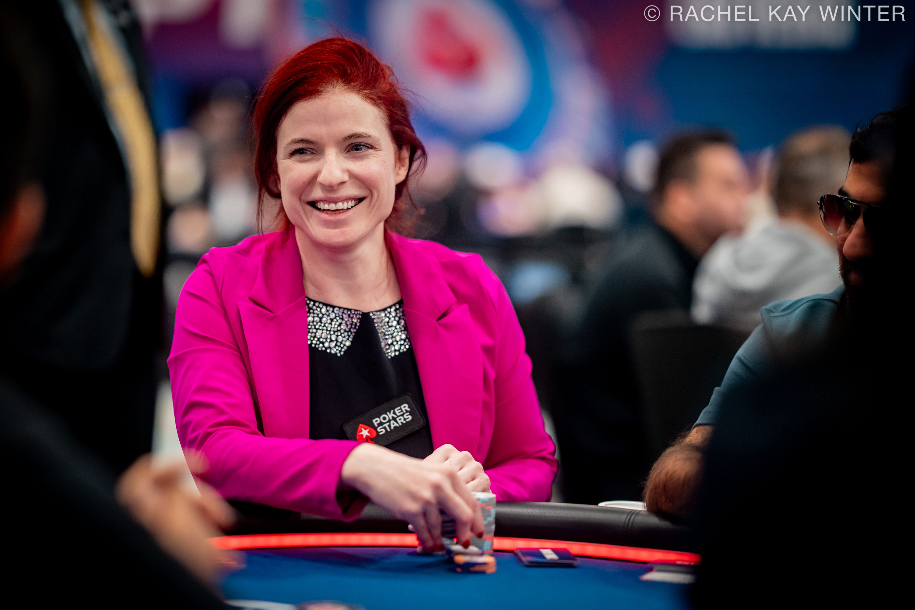 Jen Shahade Aims to Topple Thomas Boivin at NAPT Las Vegas Main Event Final Table
