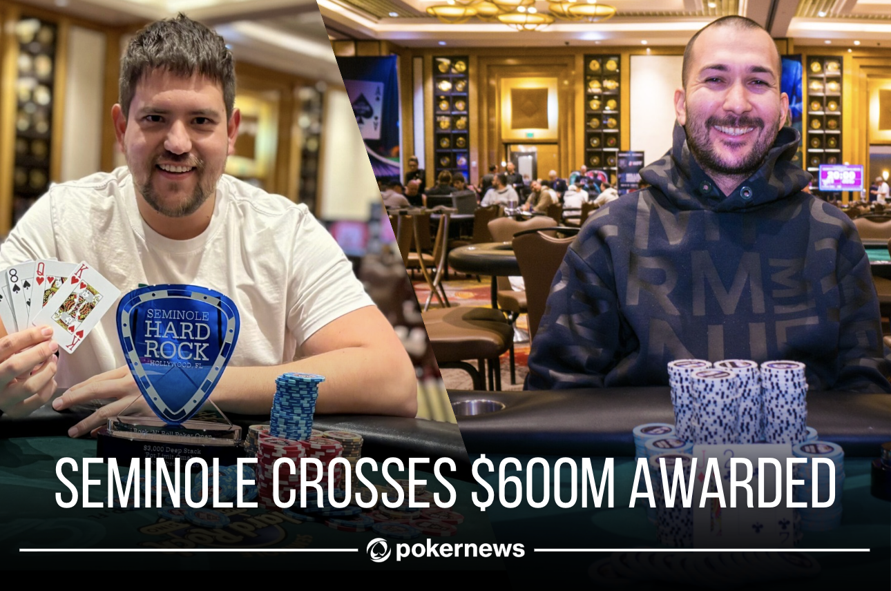 Results From The 2025 Seminole Rock 'N' Roll Poker Open | PokerNews