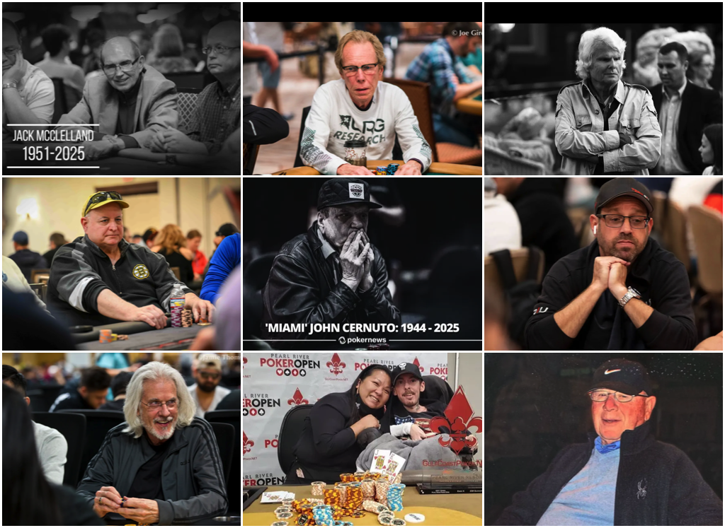 Remembering Those Poker Players and Personalities Who Passed Away in 2025