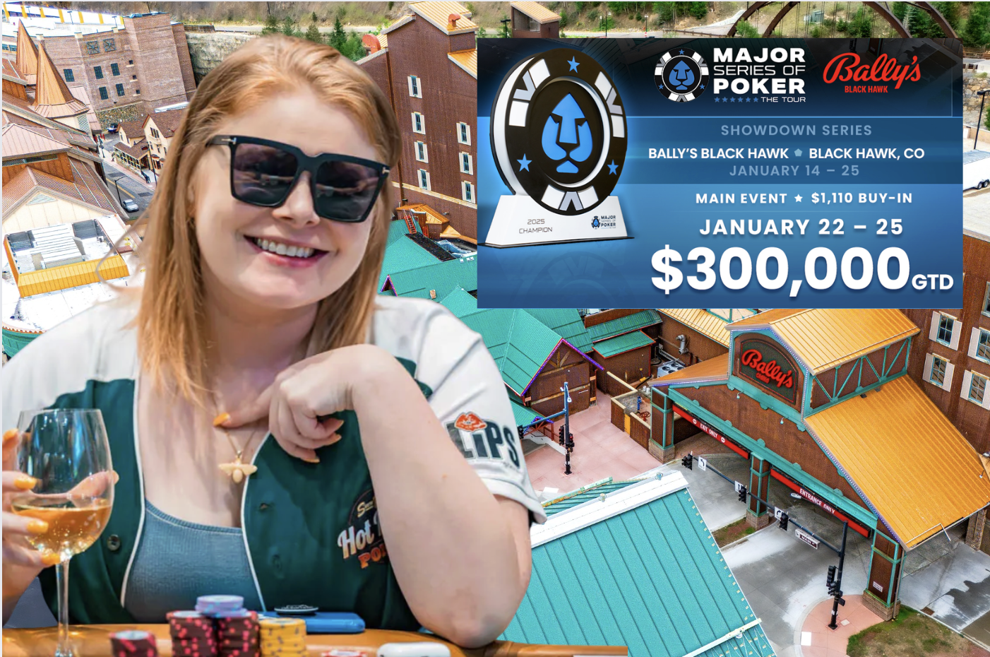 Kyna England headed to Colorado for This Weekend’s MSPT Main Event at Bally's