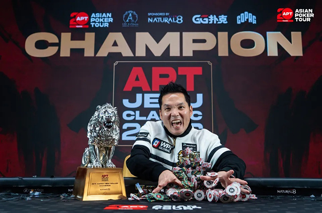 Controversial Tony "Ren" Lin Clinches Two APT Jeju Classic Titles in As Many Days