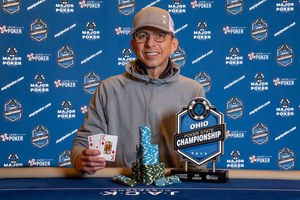 Two-Time MSPT POY Umut Ozturk Wins Ohio Poker State Championship for Second MSPT Title