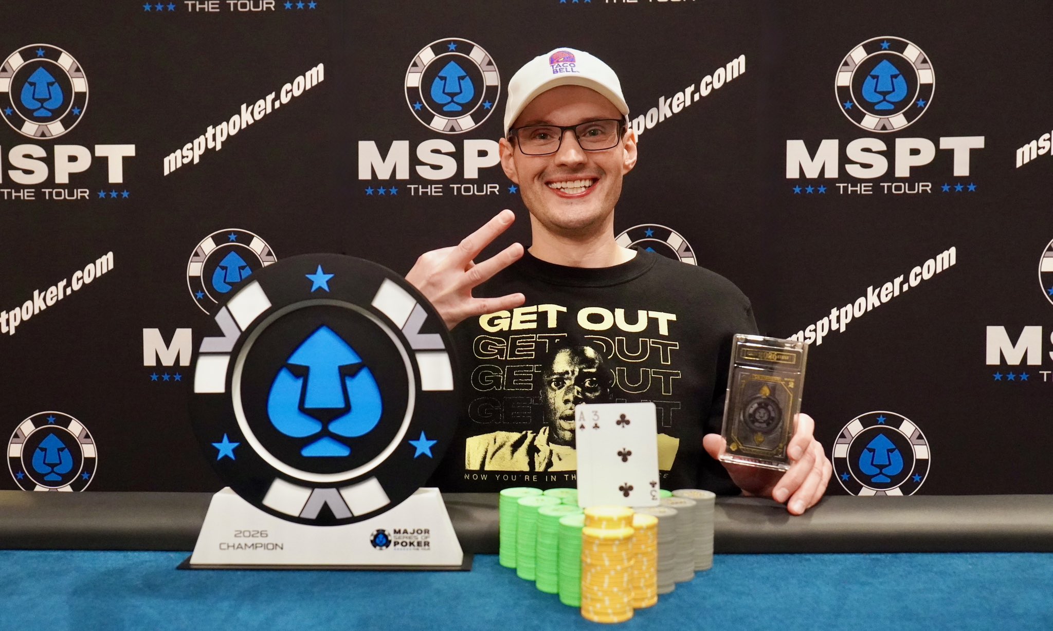Hot Streak: WPT Prime Champ Aaron Johnson Claims Third MSPT Main Event Title