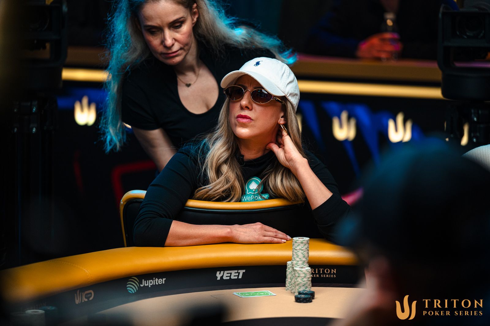 Kristen Foxen Folds Kings Preflop on Triton Main Event Final Table