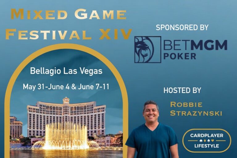 Cardplayer Lifestyle Mixed Game Festival Taking Place in Las Vegas This Summer