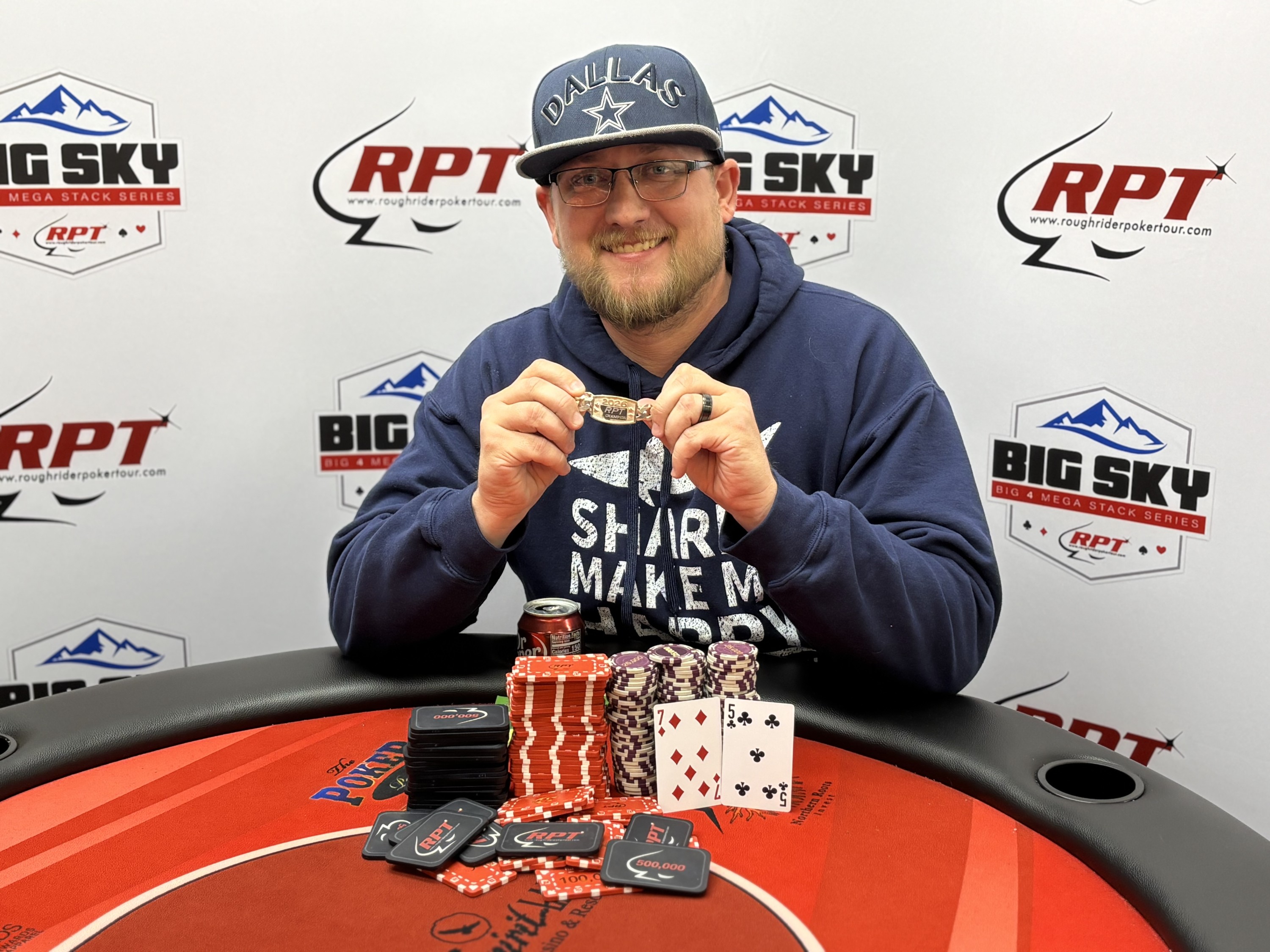 Rick Burleson Storming His Way Across the Midwest With RPT Montana State Poker Championship Title