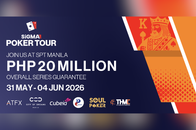 More Than $300K Up for Grabs at SiGMA Poker Tour Manila from May 31