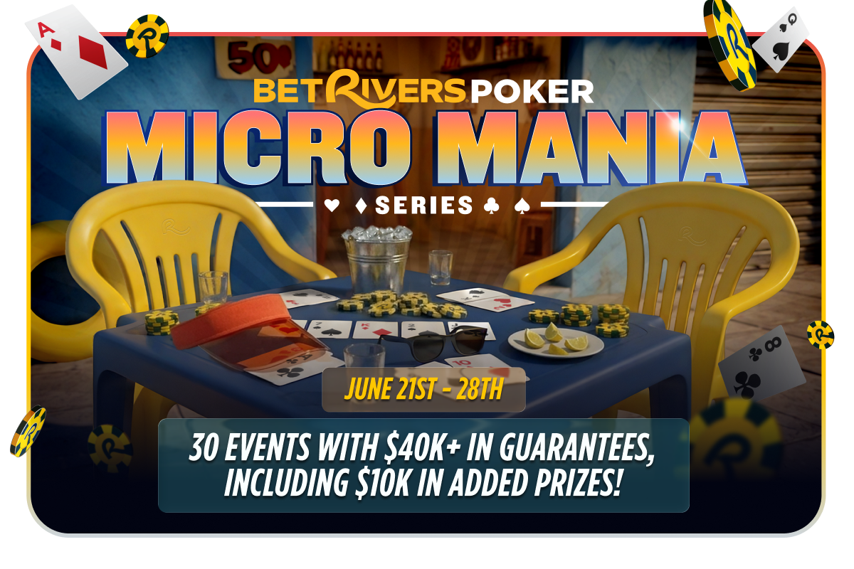 Weeklong BetRivers Micro Mania is Happening Now! 30 Events with $40K+ in Guarantees