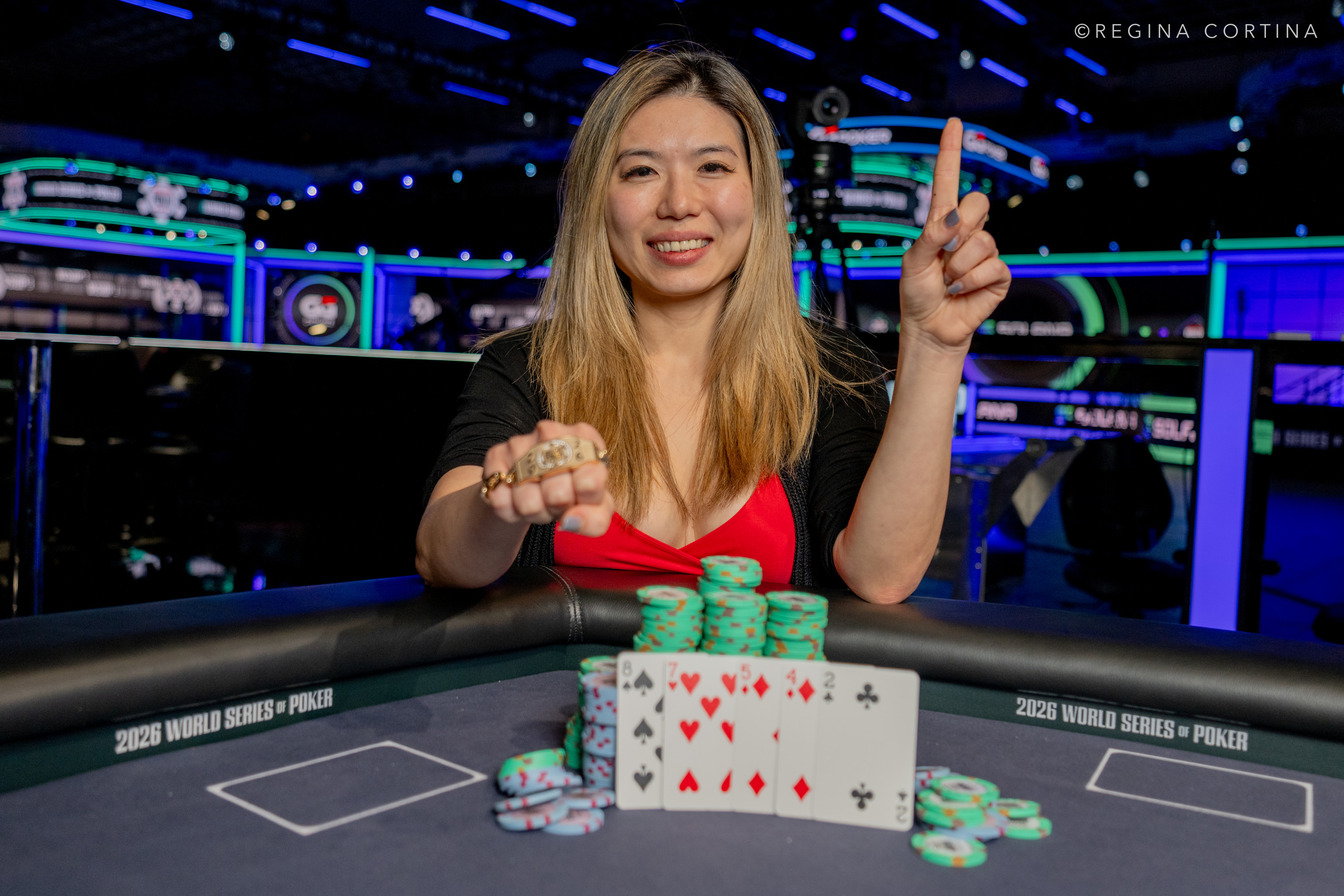 History-Maker Michelle Chins the Competition to Win Maiden WSOP Bracelet