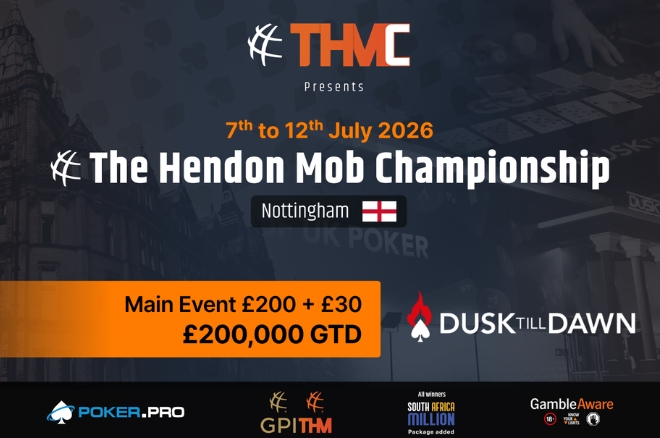 Hendon Mob Championship Returns to Nottingham This July