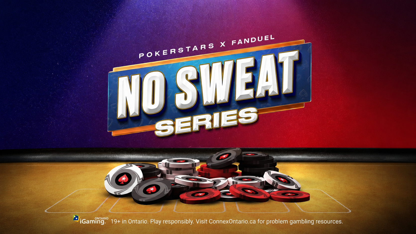 $100K Up for Grabs: PokerStars-FanDuel Ontario Launches No Sweat Series
