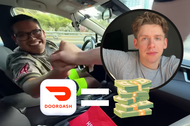 Financially Struggling DoorDash Driver Staked By Poker Vlogger Runs Deep at WSOP
