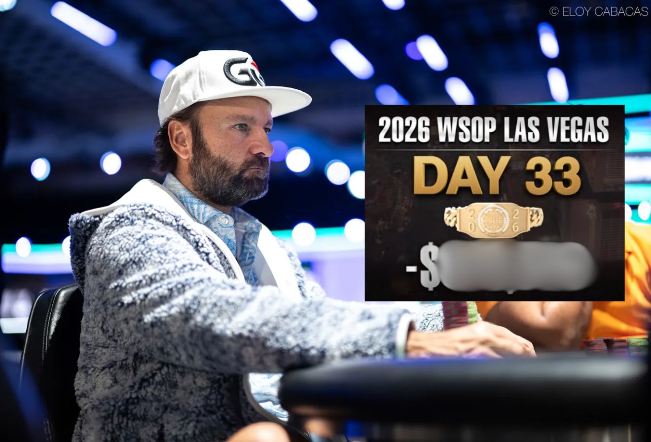 Daniel Negreanu Has Spent $1M on 2026 WSOP Buy-ins; How Much Has He Profited?