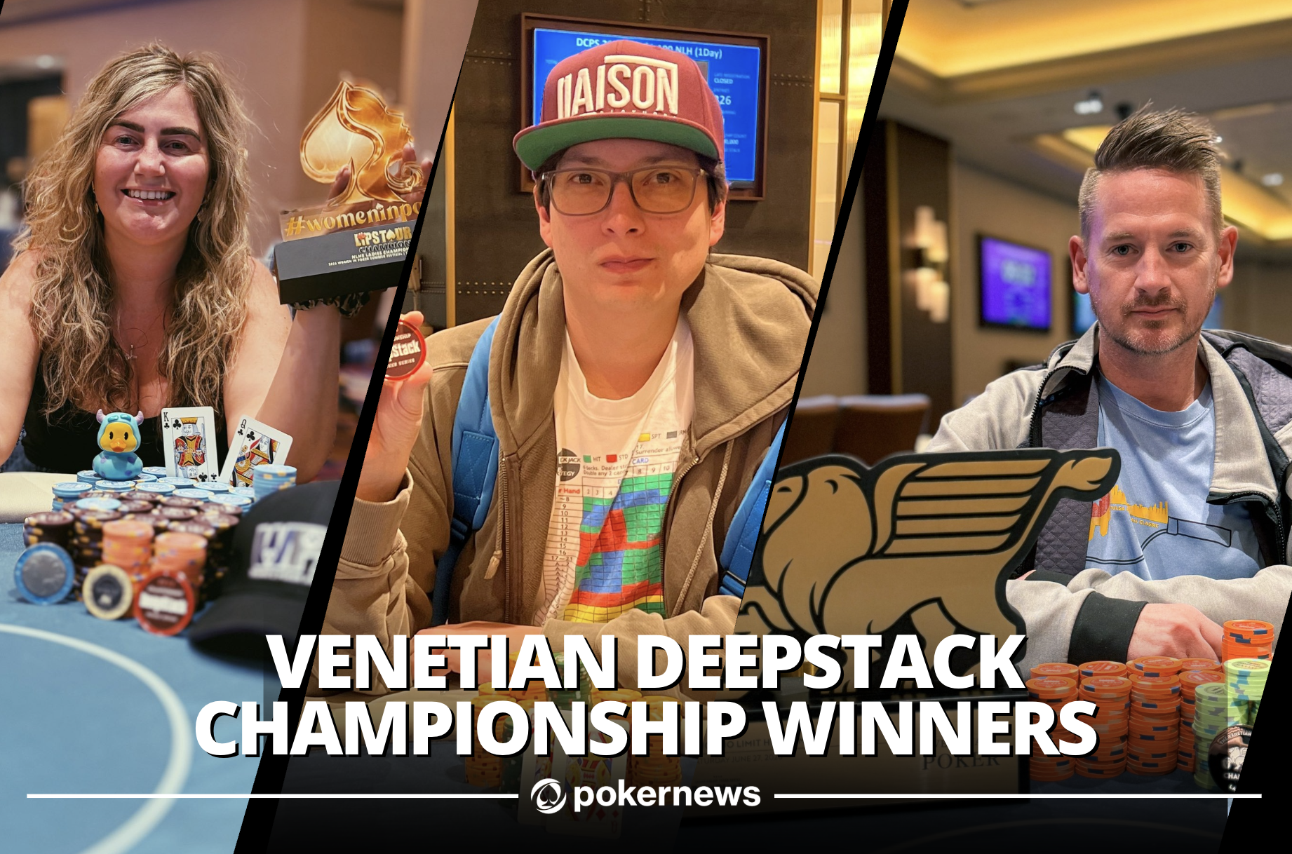 Sullivan, Ostapchenko, & Bunch Among Venetian DeepStack Championship Winners