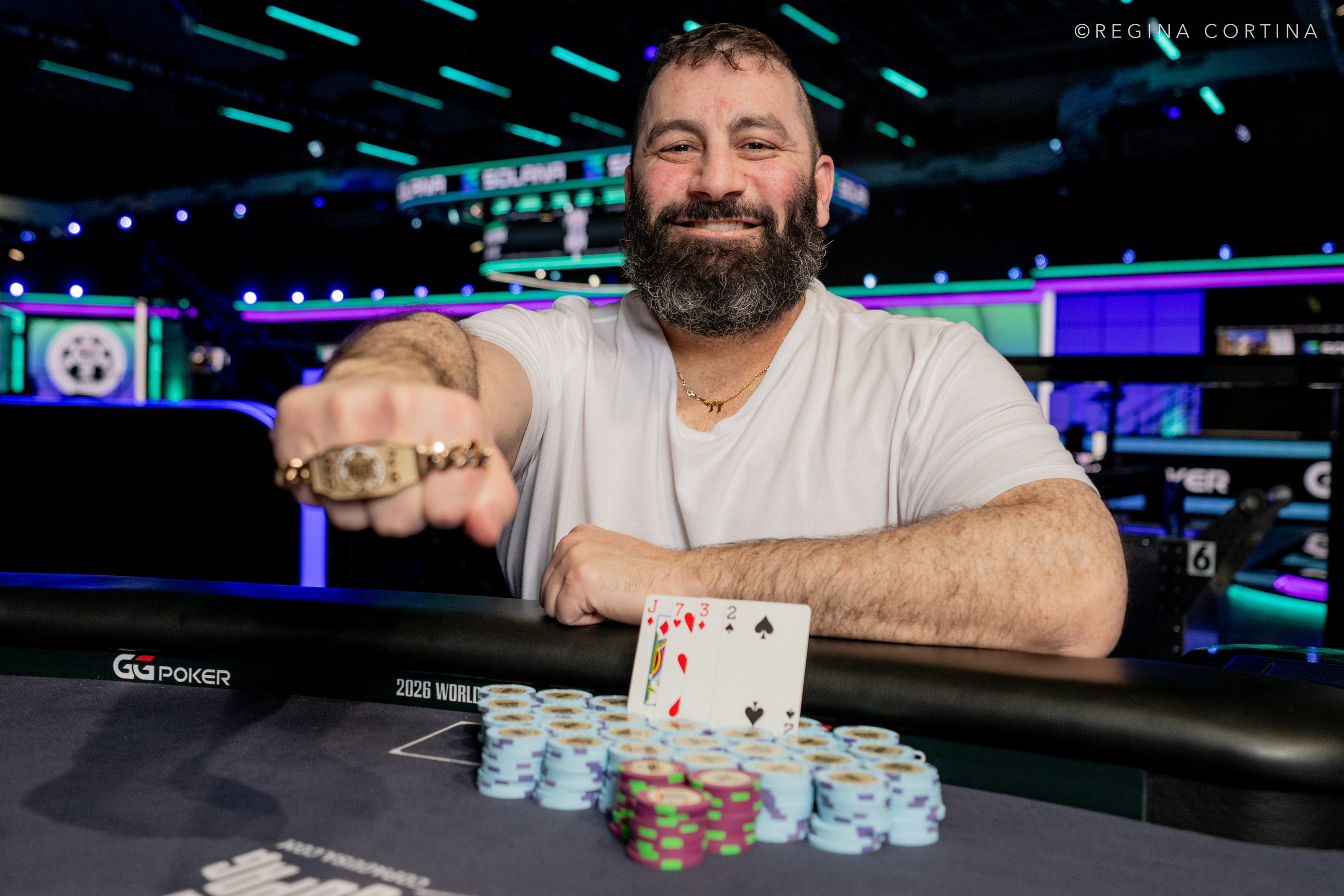 Justin Fawcett Wins The Only Double Board Bracelet At This Year's WSOP