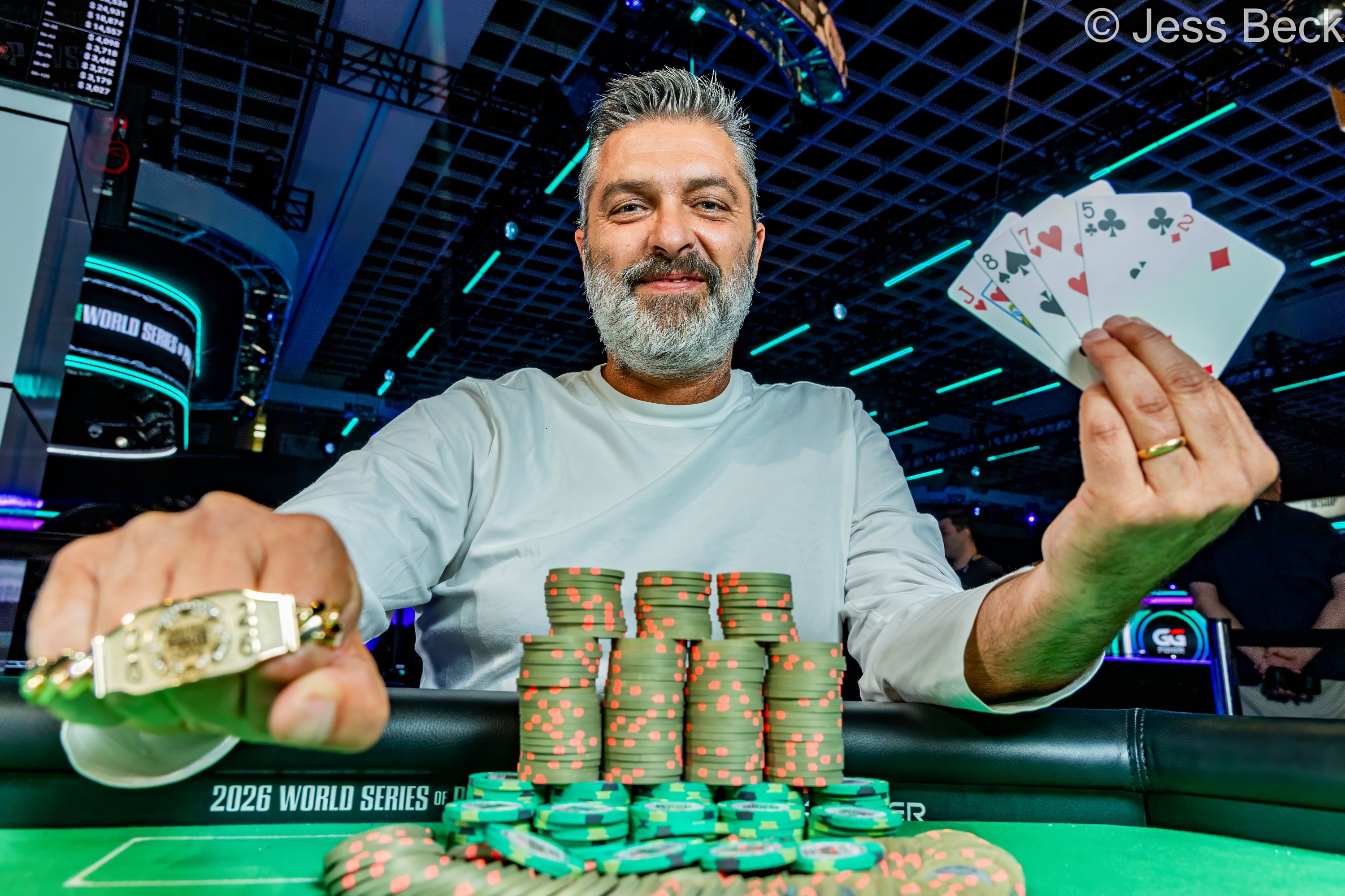 Sergio Benso, "The Solitary Wolf," Conquers the WSOP Pick-Your-PLO