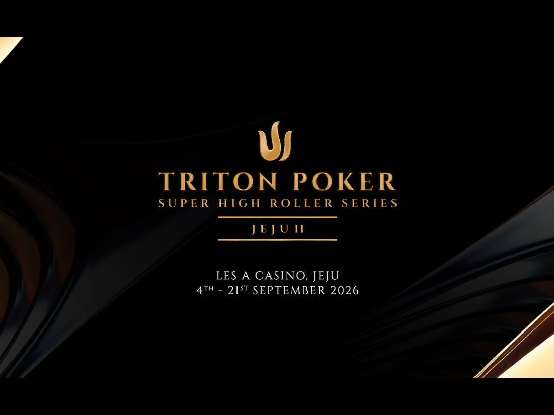 Triton Poker Unveils Packed 14-Day Schedule for Jeju 2026 Festival